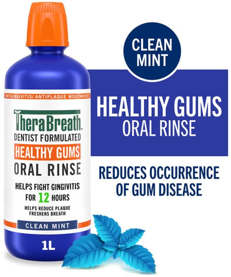 Oral Rinse, Healthy Gums, Clean Mint