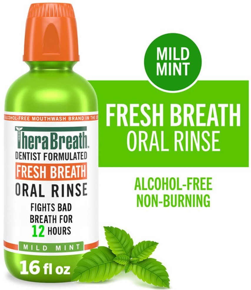 24-Hour Fresh Breath Oral Rinse, Mild Mint