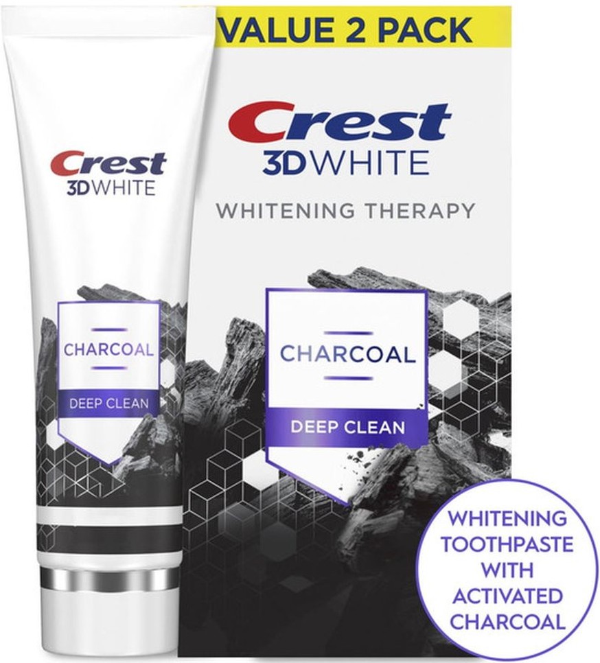 3D White Whitening Therapy Charcoal Deep Clean