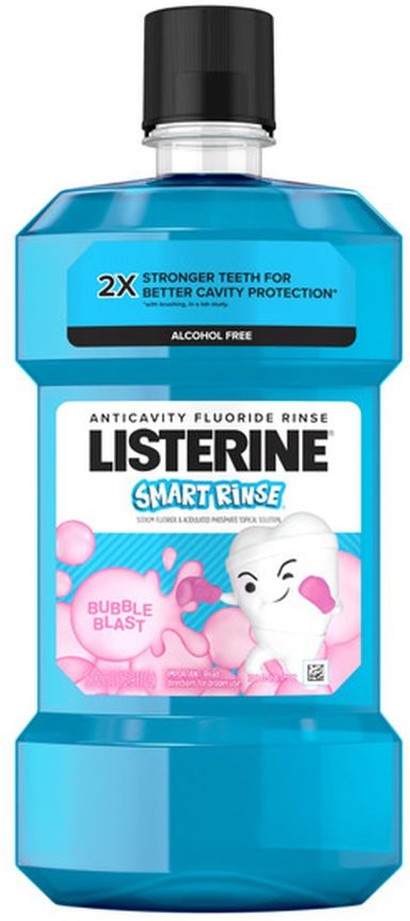 Smart Rinse Kids Anticavity Mouthwash, Bubble Blast