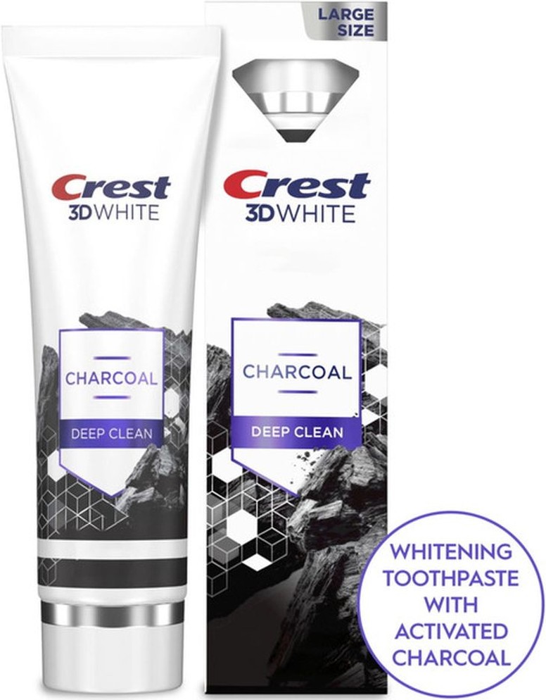 3D White Whitening Therapy Charcoal Deep Clean