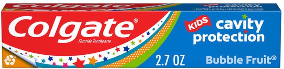 Cavity Protection Toothpaste, Bubble Fruit