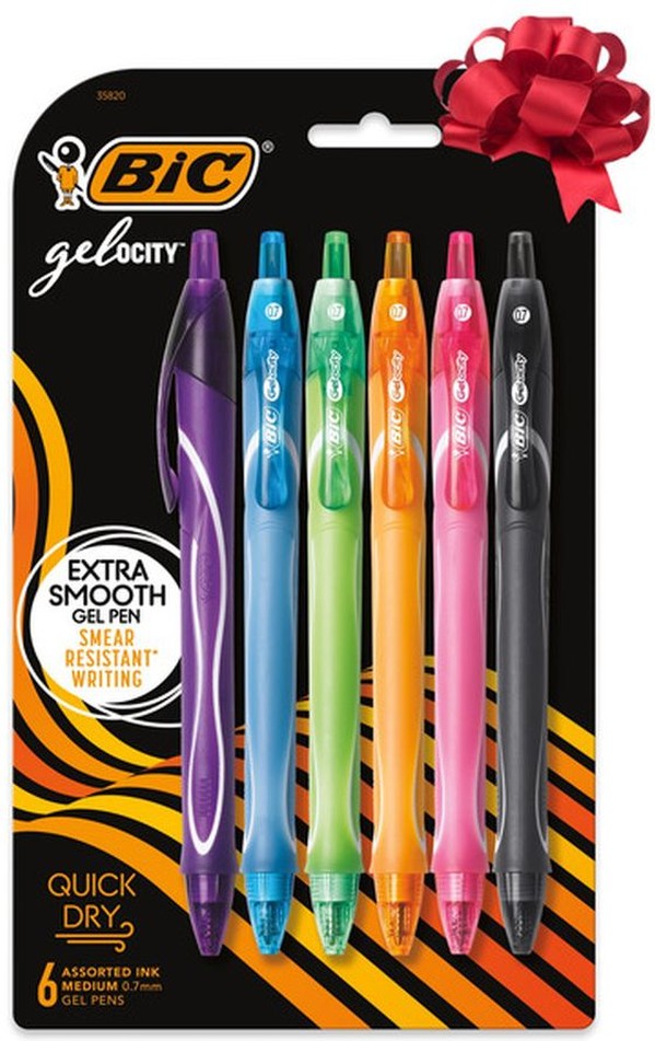 Assorted Color Gel-Ocity Quick Dry Fashion Gel Pens