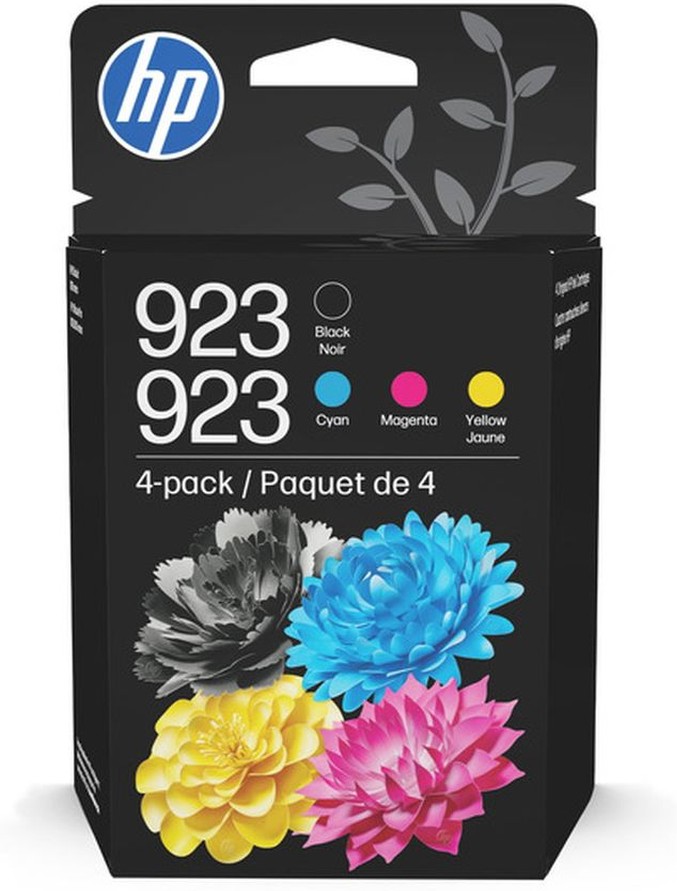Standard Capacity Ink Cartridges - Black, Magenta, Yellow & Cyan