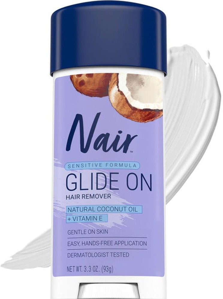 Hair Remover Sensitive Formula Glide On Depilatory Cream
