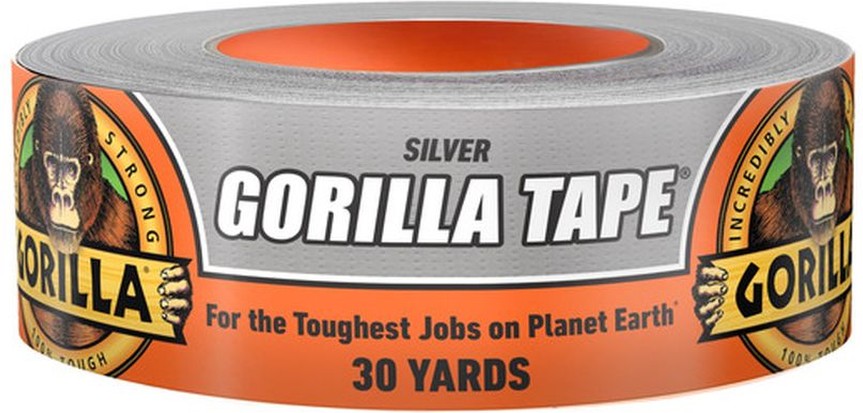 Glue Silver Duct Tape - 1.88" x 30 Yards