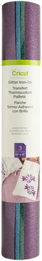 Glitter Iron On Jewels Sampler