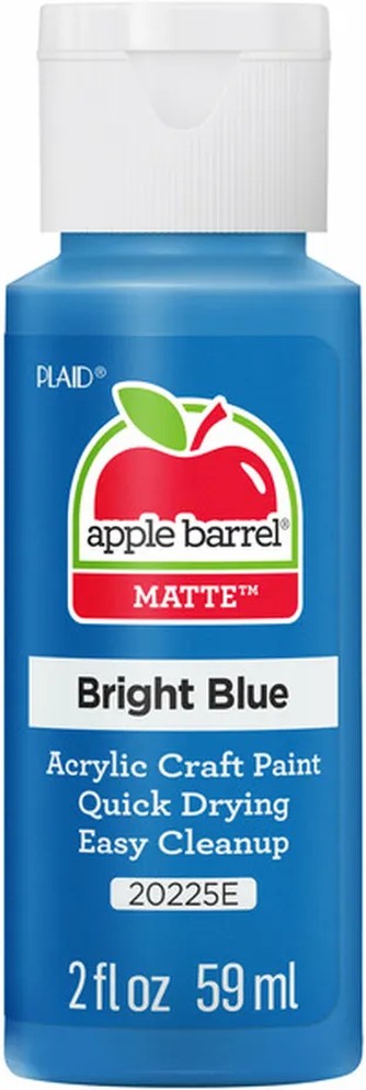 20225EX Bright Blue Matte Finish Acrylic Craft Paint