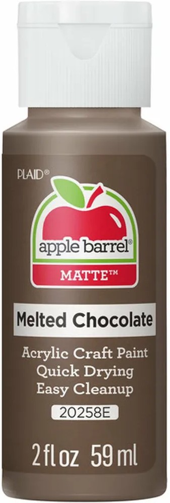 20258EX Matte Finish Melted Chocolate Acrylic Craft Paint