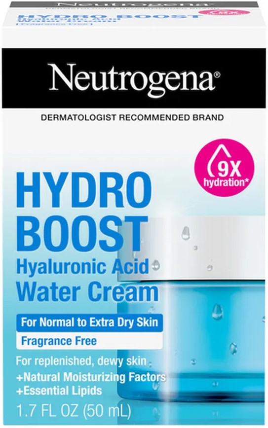 Fragrance Free Hydro Boost Water Face Cream