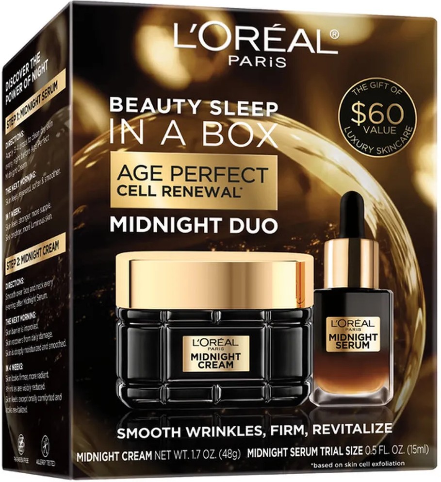 Age Perfect Midnight Serum Midnight Cream Set
