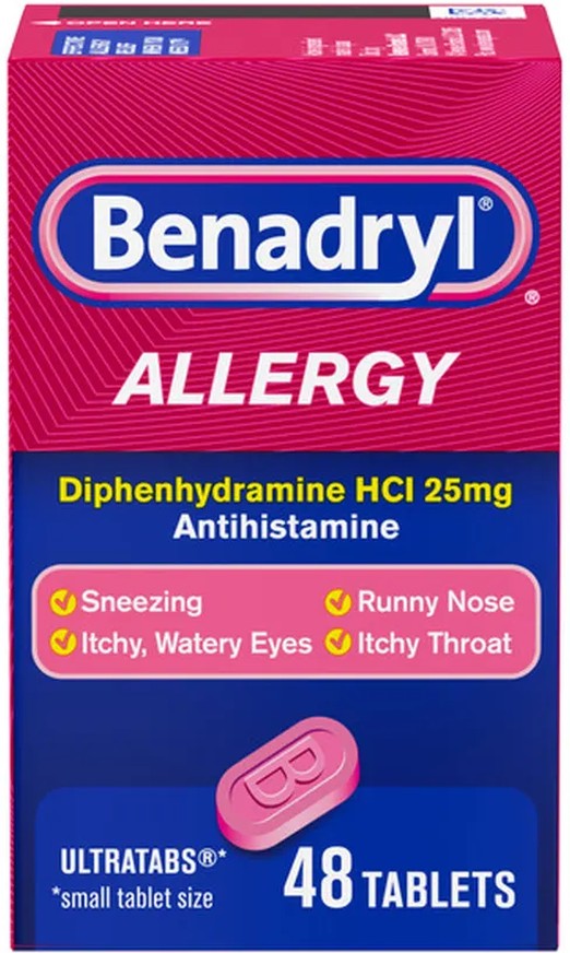 Ultratabs Antihistamine Cold & Allergy Relief Tablets