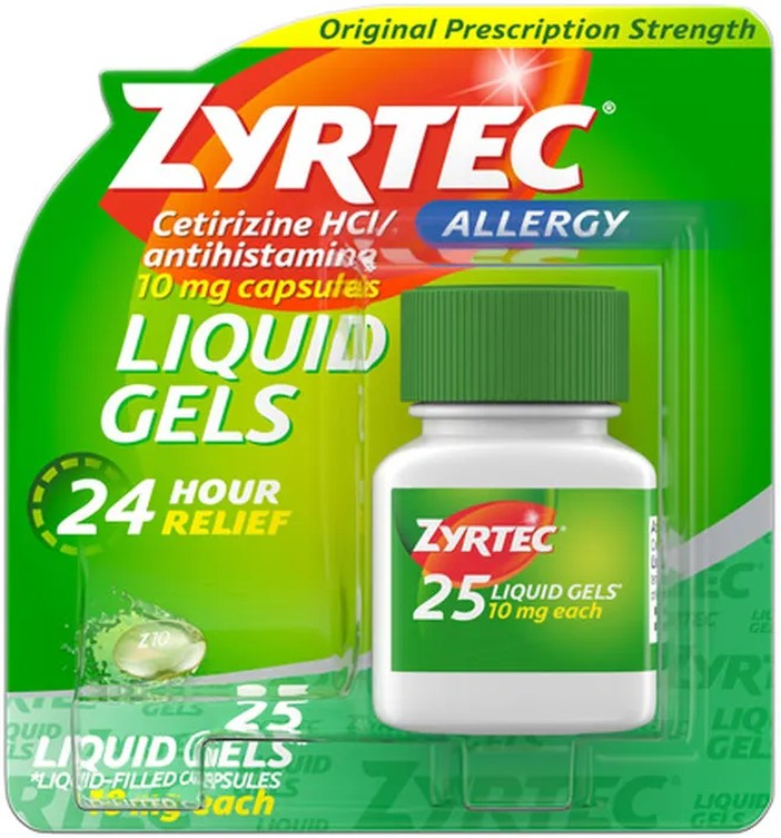 24 Hour Allergy Relief Antihistamine Capsules