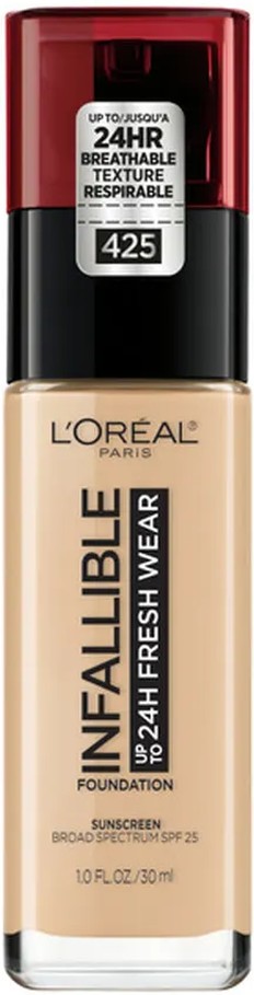 Up to 24 Hour Fresh Wear Foundation, Lightweight, Linen