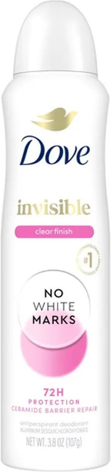 Dry Spray Antiperspirant Deodorant Clear Finish