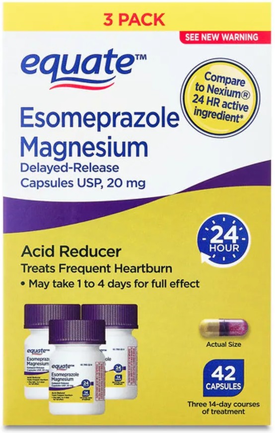 Esomeprazole Magnesium Delayed-release Usp 20 Mg Capsules
