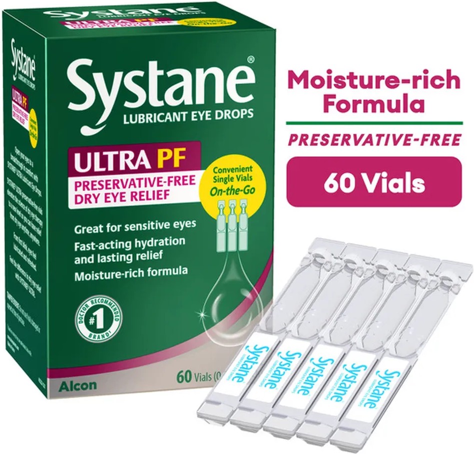 Lubricant Eye Drops, Ultra PF