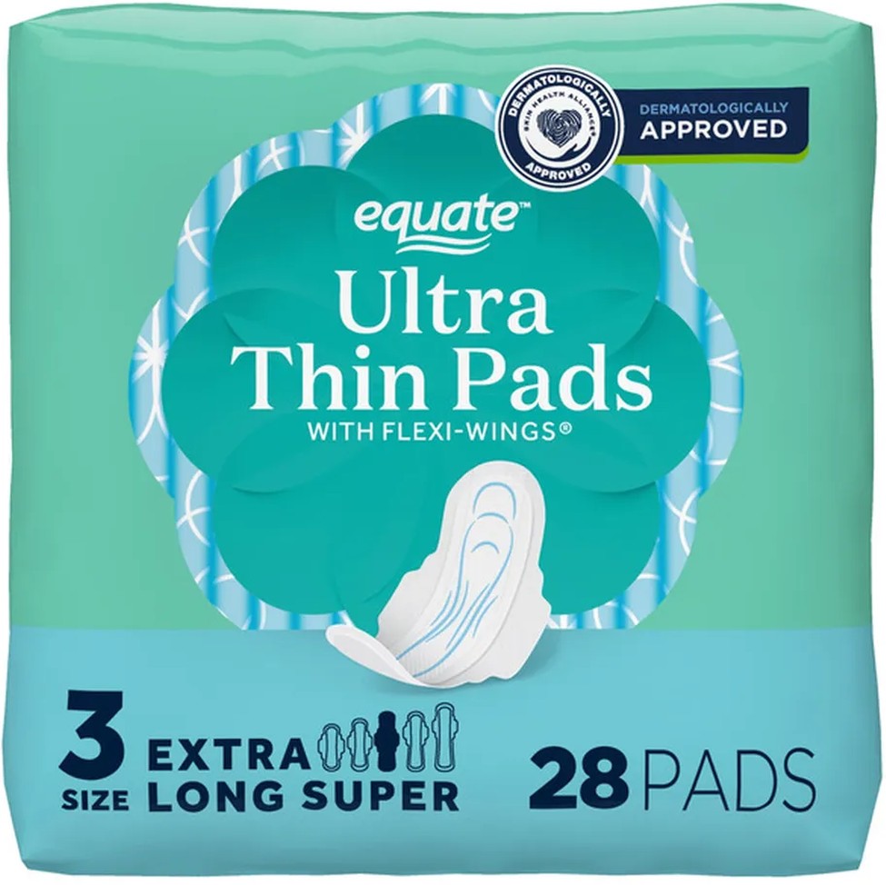 Extra Long, Super Size 3, With Flexi-Wings Ultra Thin Pads