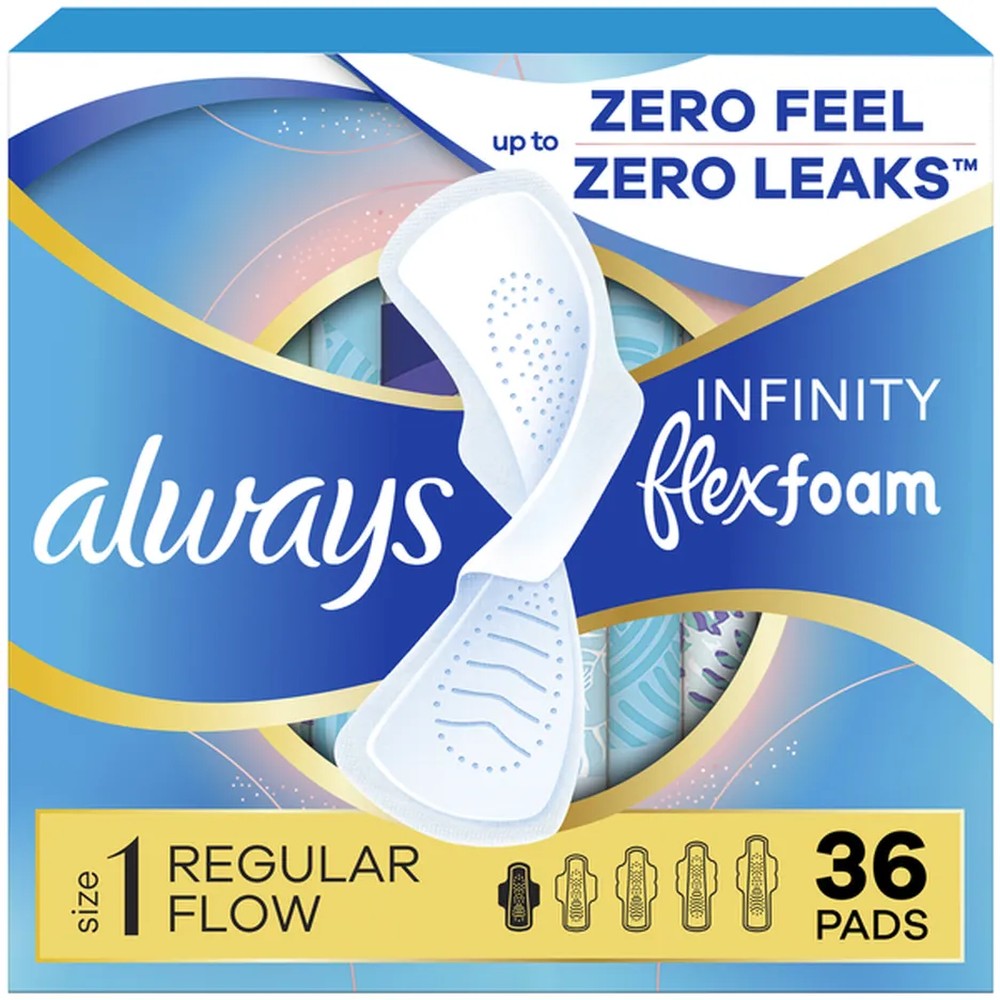 Infinity Pads, Size 1 Regular