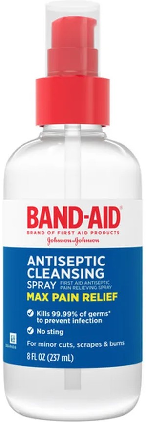 Pain Relieving Antiseptic Cleansing Spray
