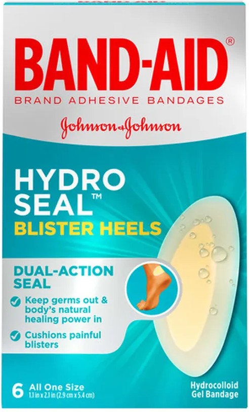 Hydro Seal Hydrocolloid Heel Blister Bandages