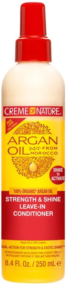 Conditioner, Leave-In, Strength & Shine, Argan Oil