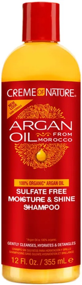 Shampoo, Moisture & Shine, Argan Oil, Sulfate-Free