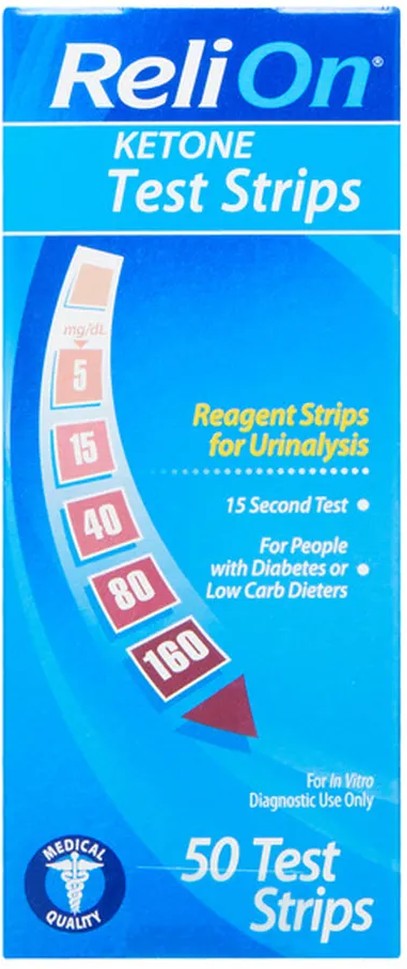 Ketone Test Strips, 50 count