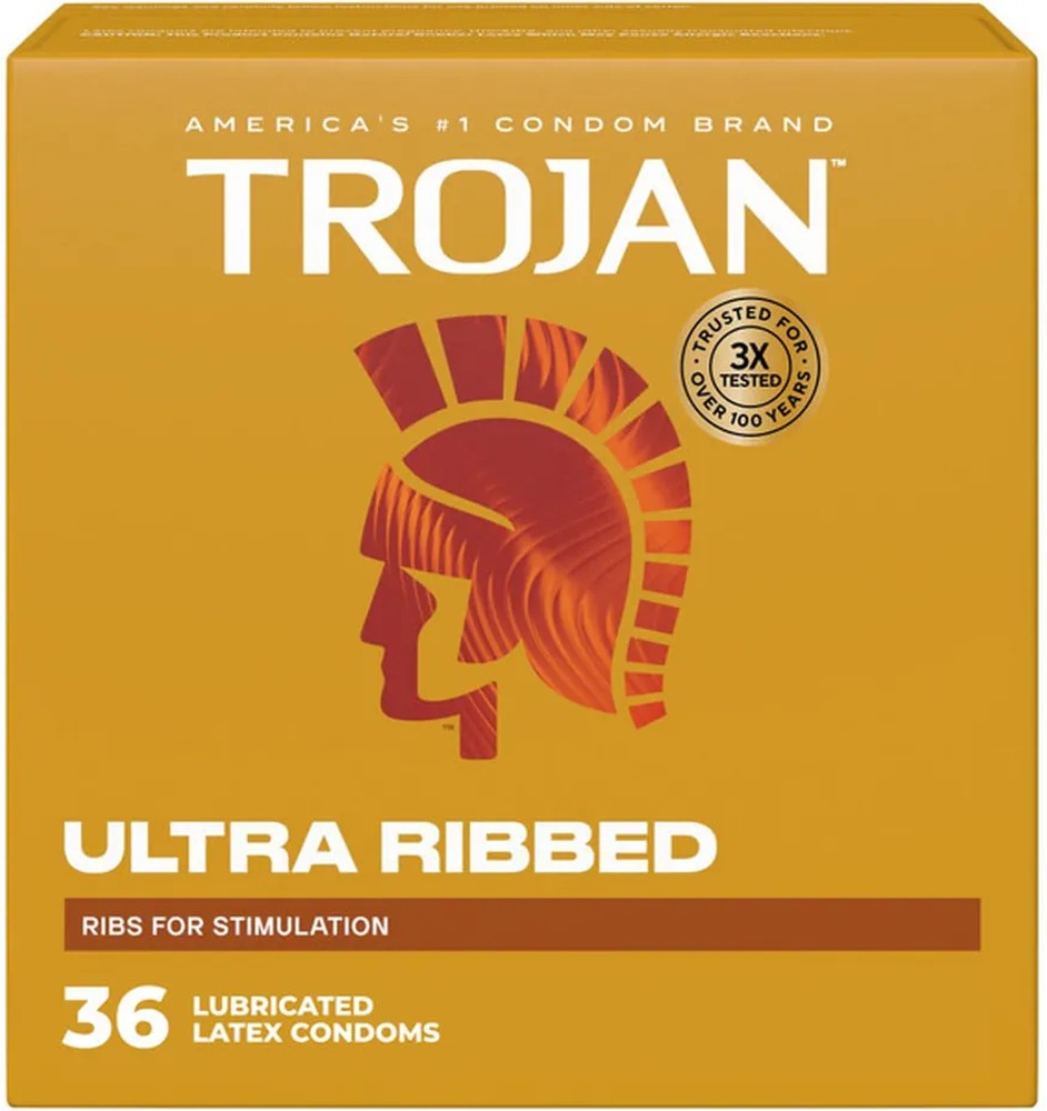 Ultra Ribbed Lubricated Condoms For Ultra Stimulation