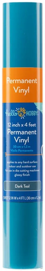 Permanent Craft Vinyl Roll - Dark Teal