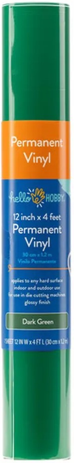 Permanent Craft Vinyl Roll - Dark Green