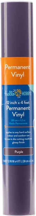 Permanent Vinyl Roll - Purple