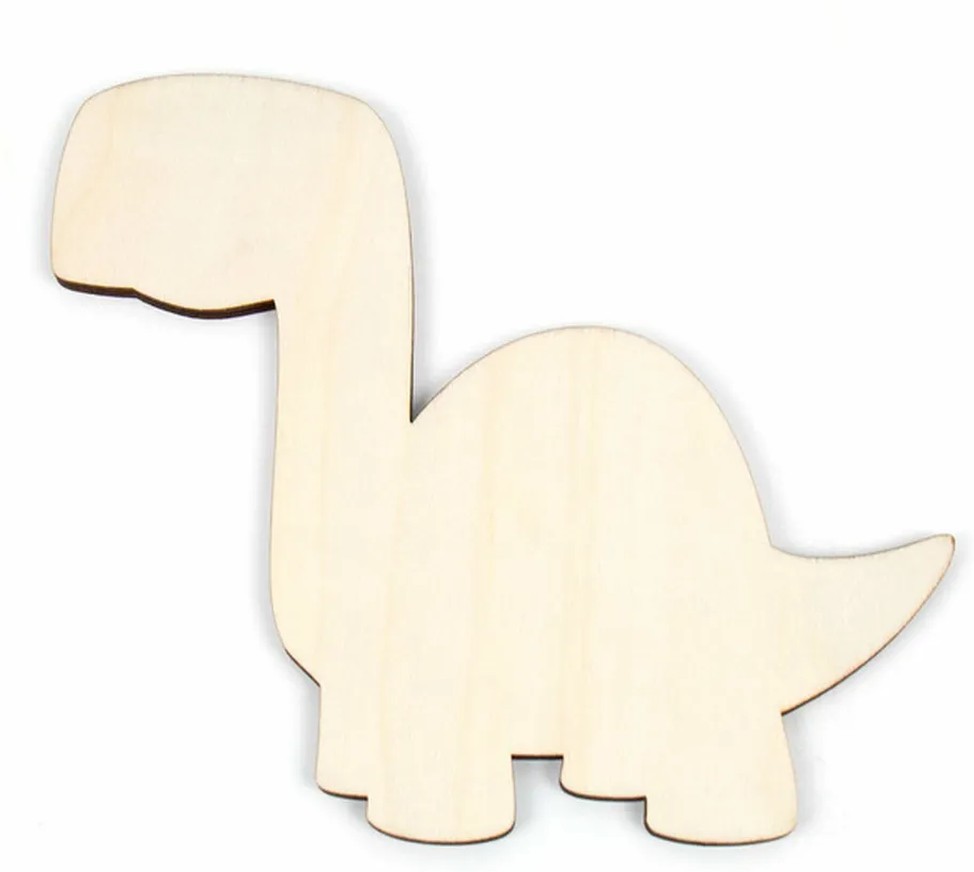 Dinosaur Wood Shape