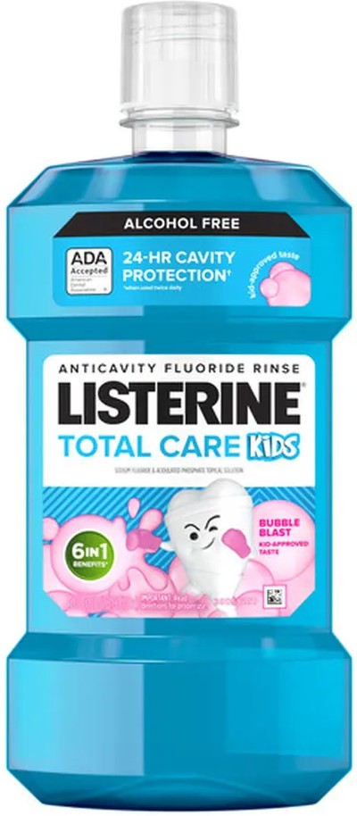 Smart Rinse Kids Anticavity Mouthwash, Bubble Blast