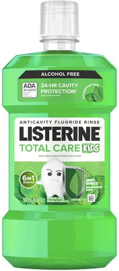 Smart Rinse Kids Anticavity Mouthwash, Mint Shield