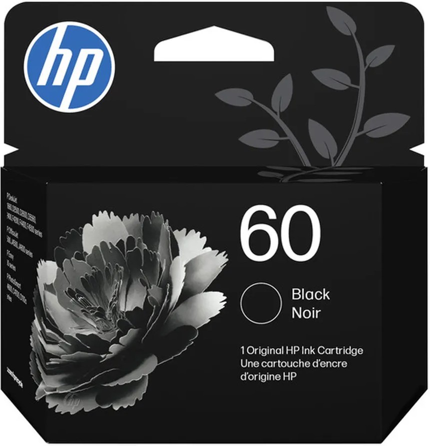 Ink Cartridge, Black 60