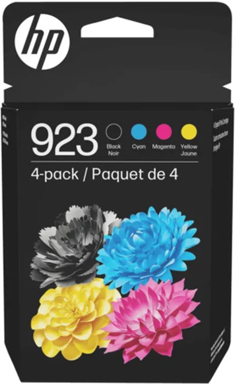 Standard Capacity Ink Cartridges - Black, Magenta, Yellow & Cyan