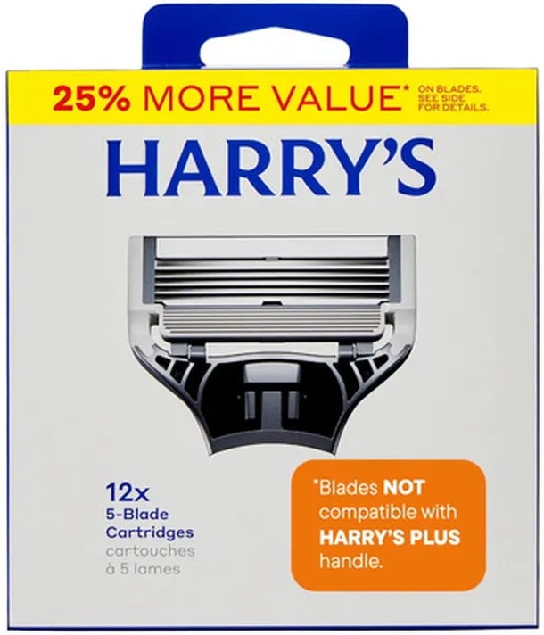 German-Engineered Men's Razor Blade Refills