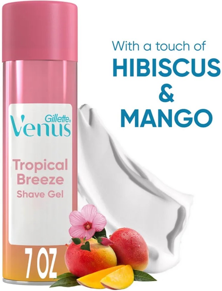 Venus Invigorating Scented Shaving Cream Gel