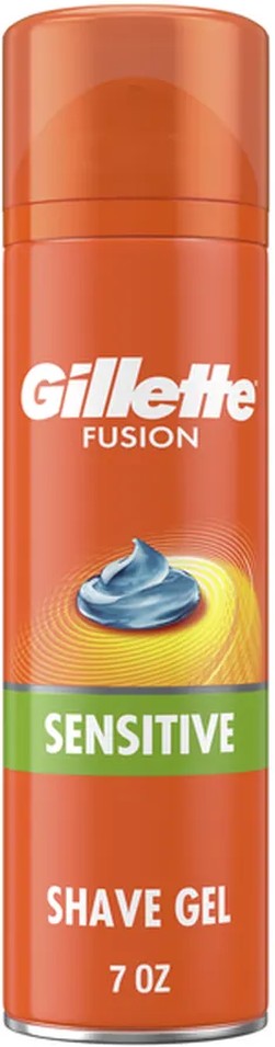 Fusion Ultra Sensitive Shave Gel for Men with Aloe Vera