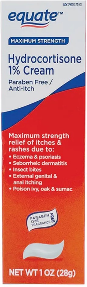 Maximum Strength Hydrocortisone 1% Anti-itch Cream, Fragrance Free
